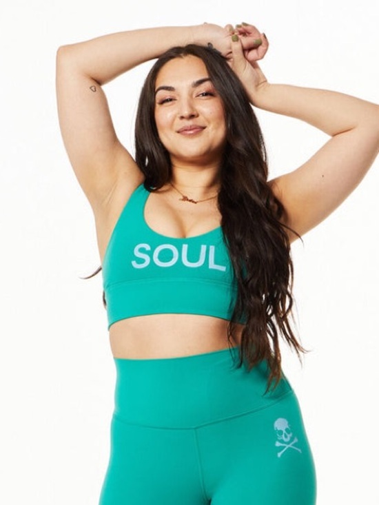 lululemon athletica Other - SoulCycle Lululemon Align Bra Maldives Green